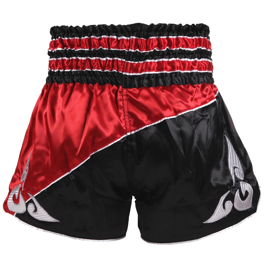Danger Equipment D.E Fit Special Muay Thai Shorts - Black Red 6 Danger Equipment D.E Fit Special Muay Thai Shorts - Black Red