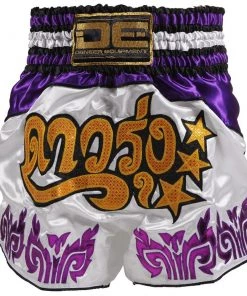 Danger Equipment D.E Fit Special Muay Thai Shorts - Purple