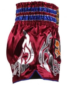 Danger Equipment D.E Fit Special Muay Thai Shorts - Maroon/Gold 10 Danger Equipment D.E Fit Special Muay Thai Shorts - Maroon/Gold