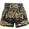 Danger Equipment D.E Fit Special Muay Thai Shorts - Camo/Gold