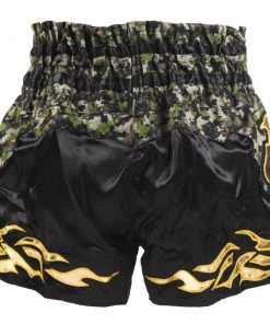 Danger Equipment D.E Fit Special Muay Thai Shorts - Camo/Gold 11 Danger Equipment D.E Fit Special Muay Thai Shorts - Camo/Gold