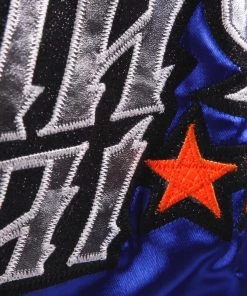 Danger Equipment D.E Fit Special Muay Thai Shorts - Blue/Silver 9 Danger Equipment D.E Fit Special Muay Thai Shorts - Blue/Silver