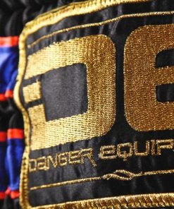Danger Equipment D.E Fit Special Muay Thai Shorts - Blue/Silver 11 Danger Equipment D.E Fit Special Muay Thai Shorts - Blue/Silver