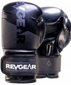 FIGHT GLOVES Revgear Pinnacle Boxing Gloves - Black