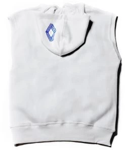 Union Boxing Sleeveless Hoodie - White APPAREL & ACCESSORIES