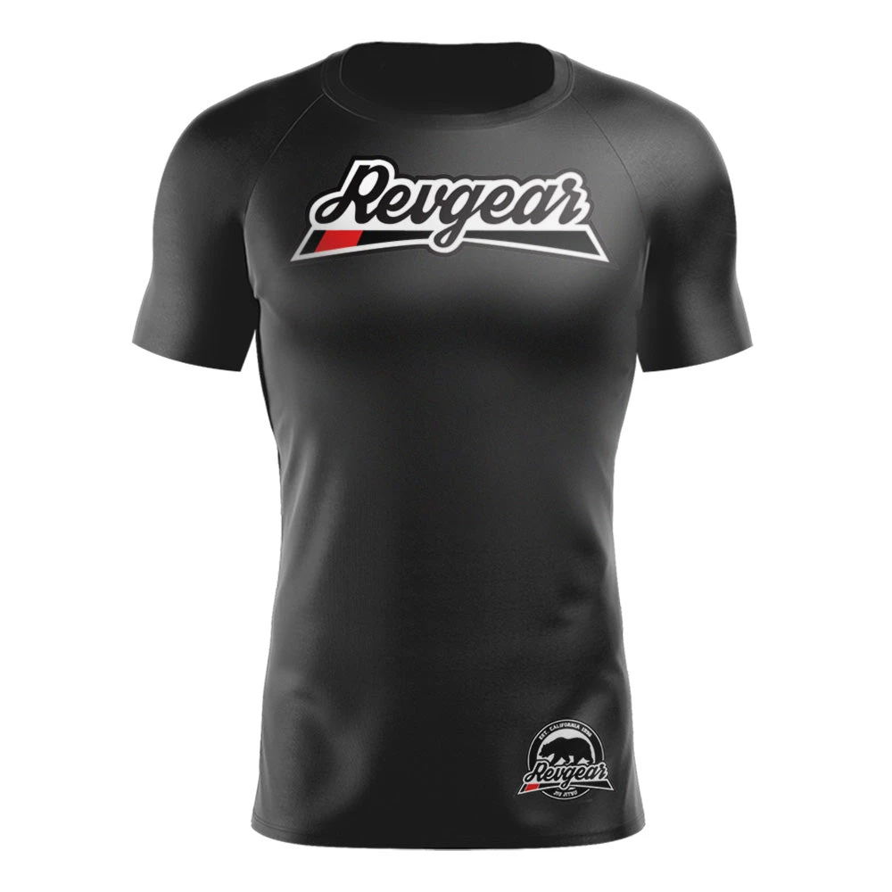 Rashguards Revgear Short Sleeve Rashguard - Black 3 Rashguards Revgear Short Sleeve Rashguard - Black