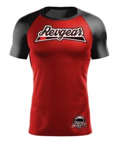 Revgear Short Sleeve Rashguard - Red Rashguards