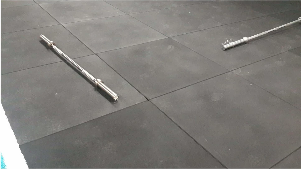 Cannons UK Flatline Black Rubber Gym Flooring 1m X 1m FITNESS & CONDITIONING 4 Cannons UK Flatline Black Rubber Gym Flooring 1m X 1m FITNESS & CONDITIONING