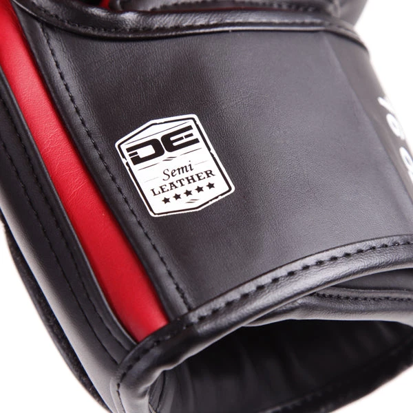 FIGHT GLOVES Danger Equipment Evolution Boxing Gloves - Black/Red 6 FIGHT GLOVES Danger Equipment Evolution Boxing Gloves - Black/Red