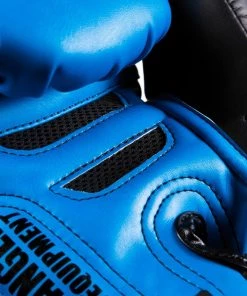 FIGHT GLOVES Muay Thai Boxing Gloves - Sak Muay By Danger Equipment - Blue/Black 8 FIGHT GLOVES Muay Thai Boxing Gloves - Sak Muay By Danger Equipment - Blue/Black