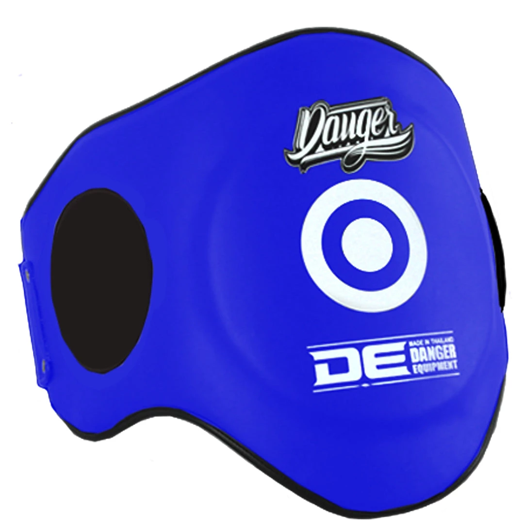 Danger Equipment Thai Belly Pad - Blue 3 Danger Equipment Thai Belly Pad - Blue