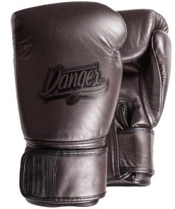 Danger Equipment Thai Legend Leather Boxing Gloves - Coffee FIGHT GLOVES