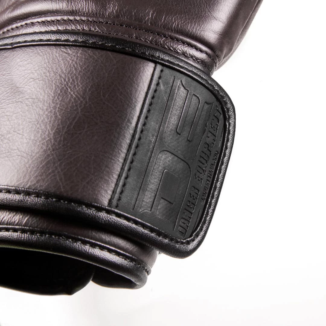 Danger Equipment Thai Legend Leather Boxing Gloves - Coffee FIGHT GLOVES 4 Danger Equipment Thai Legend Leather Boxing Gloves - Coffee FIGHT GLOVES
