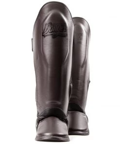 Danger Equipment Thai Legend Shin Guard - Coffee PROTECTION