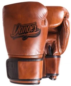 Danger Equipment Thai Legend Leather Boxing Gloves - Vintage FIGHT GLOVES
