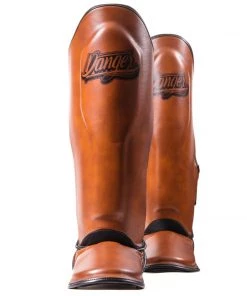 PROTECTION Danger Equipment Thai Legend Shin Guard - Vintage