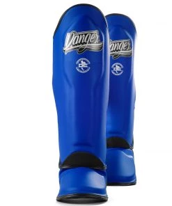 Danger Equipment Super Max Thai Shin Guard - Blue