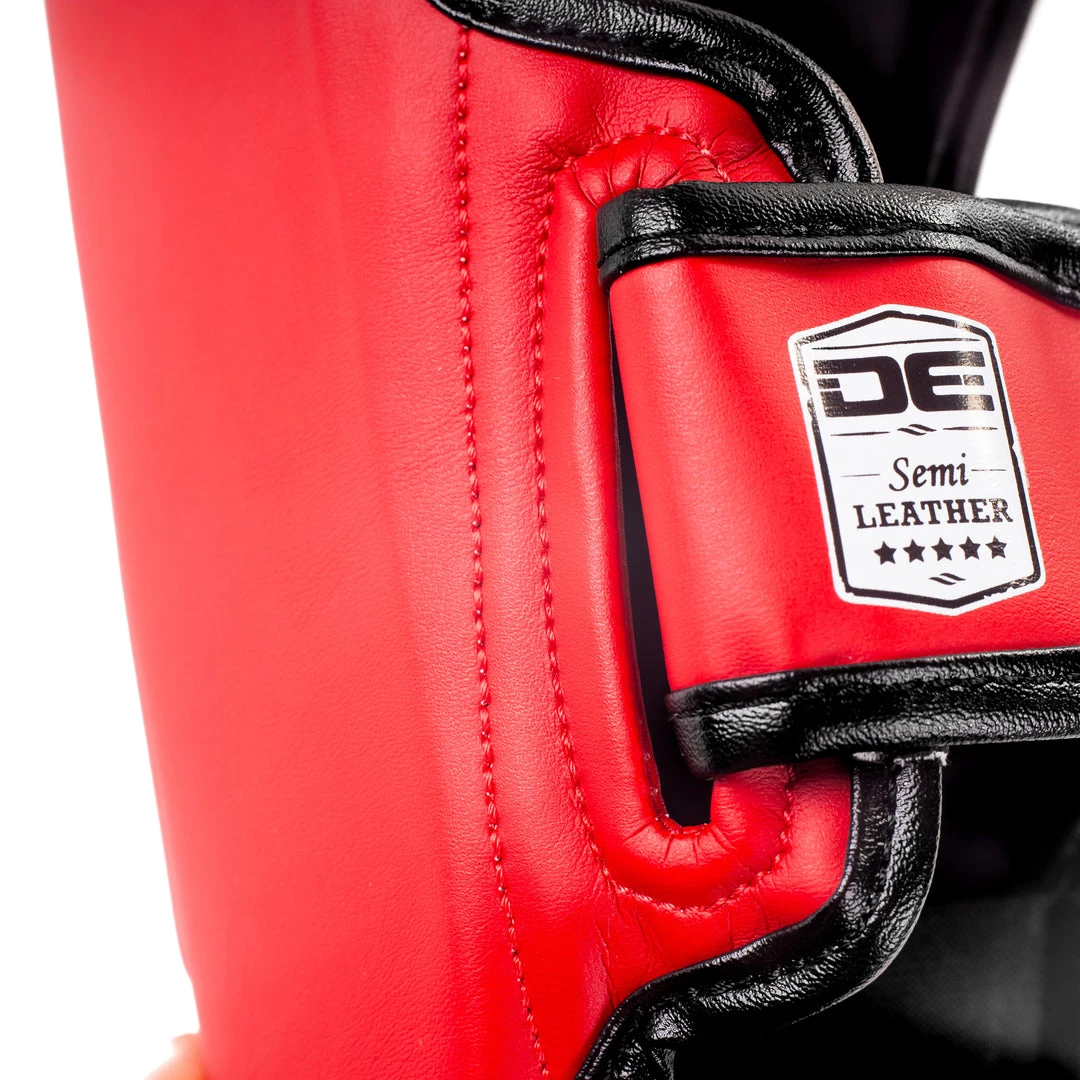 Danger Equipment Super Max Thai Shin Guard - Red PROTECTION 7 Danger Equipment Super Max Thai Shin Guard - Red PROTECTION