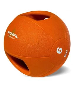 Medicine/Wall/Slam Balls Primal Strength Double Handle Medicine Ball 16 Medicine/Wall/Slam Balls Primal Strength Double Handle Medicine Ball