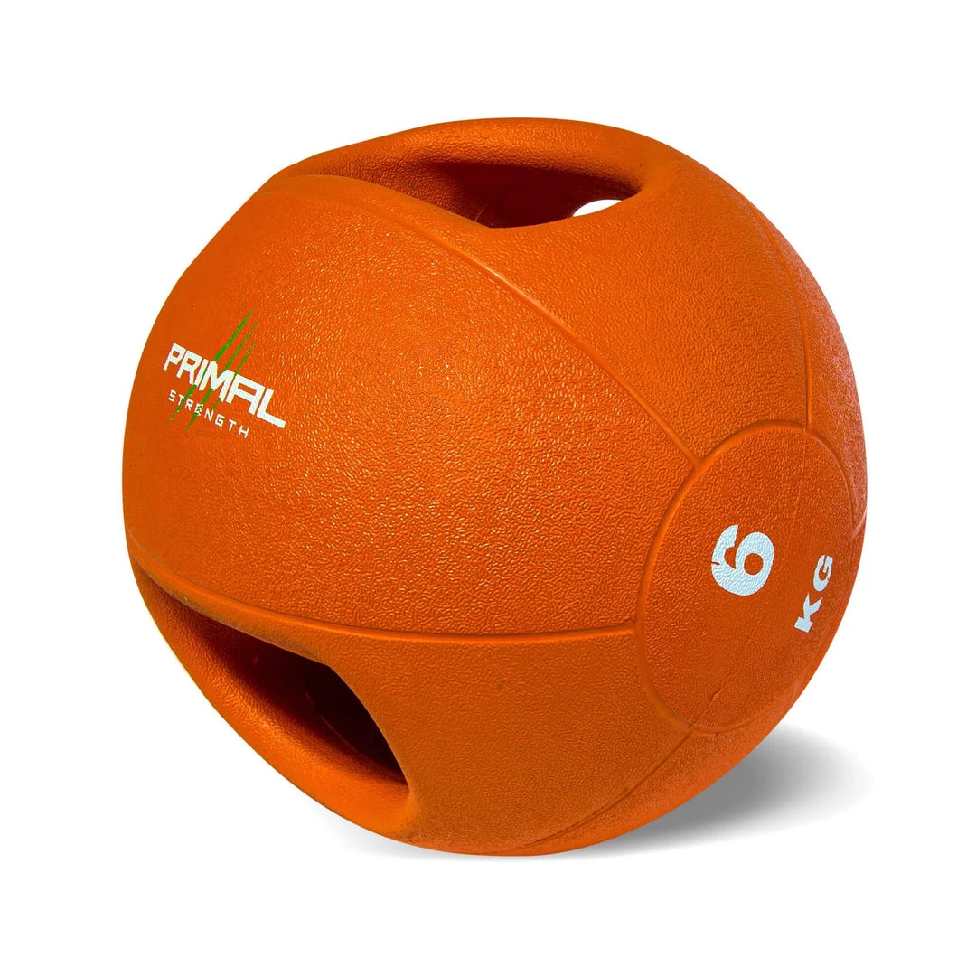 Medicine/Wall/Slam Balls Primal Strength Double Handle Medicine Ball 8 Medicine/Wall/Slam Balls Primal Strength Double Handle Medicine Ball