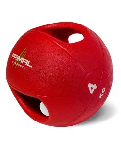 Medicine/Wall/Slam Balls Primal Strength Double Handle Medicine Ball 18 Medicine/Wall/Slam Balls Primal Strength Double Handle Medicine Ball