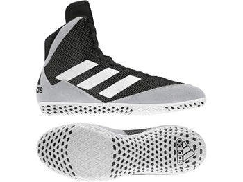 Adidas Mat Wizard 5 Wrestling Boot Black/White Boxing & Wrestling Boots 3 Adidas Mat Wizard 5 Wrestling Boot Black/White Boxing & Wrestling Boots