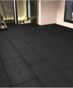 FITNESS & CONDITIONING Cannons UK Flatline BeFit Rubber Gym Flooring 1m X 50cm X 20mm