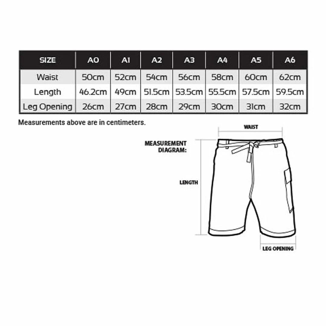 Revgear Gi Shorts - Black 4 Revgear Gi Shorts - Black