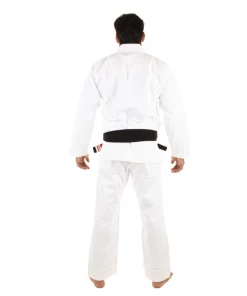 Kingz Basic 2.0 BJJ Gi With FREE White Belt - White KIMONOS