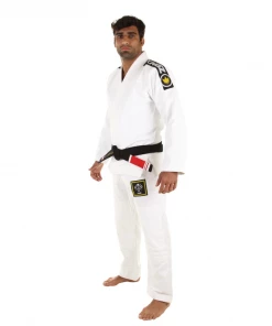 Kingz Basic 2.0 BJJ Gi With FREE White Belt - White KIMONOS 12 Kingz Basic 2.0 BJJ Gi With FREE White Belt - White KIMONOS