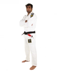 Kingz Basic 2.0 BJJ Gi With FREE White Belt - White KIMONOS 13 Kingz Basic 2.0 BJJ Gi With FREE White Belt - White KIMONOS