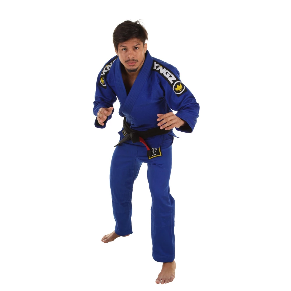 Kingz Basic 2.0 BJJ Gi With FREE White Belt - Blue KIMONOS 3 Kingz Basic 2.0 BJJ Gi With FREE White Belt - Blue KIMONOS