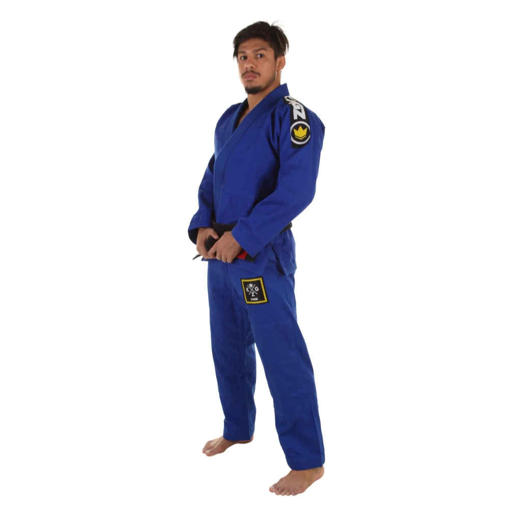 Kingz Basic 2.0 BJJ Gi With FREE White Belt - Blue KIMONOS 6 Kingz Basic 2.0 BJJ Gi With FREE White Belt - Blue KIMONOS