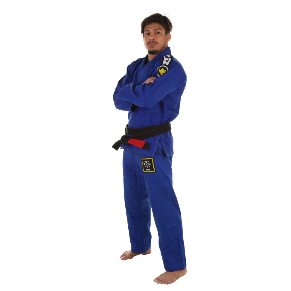 Kingz Basic 2.0 BJJ Gi With FREE White Belt - Blue KIMONOS 7 Kingz Basic 2.0 BJJ Gi With FREE White Belt - Blue KIMONOS