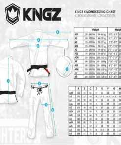 Kingz Basic 2.0 BJJ Gi With FREE White Belt - Blue KIMONOS 13 Kingz Basic 2.0 BJJ Gi With FREE White Belt - Blue KIMONOS
