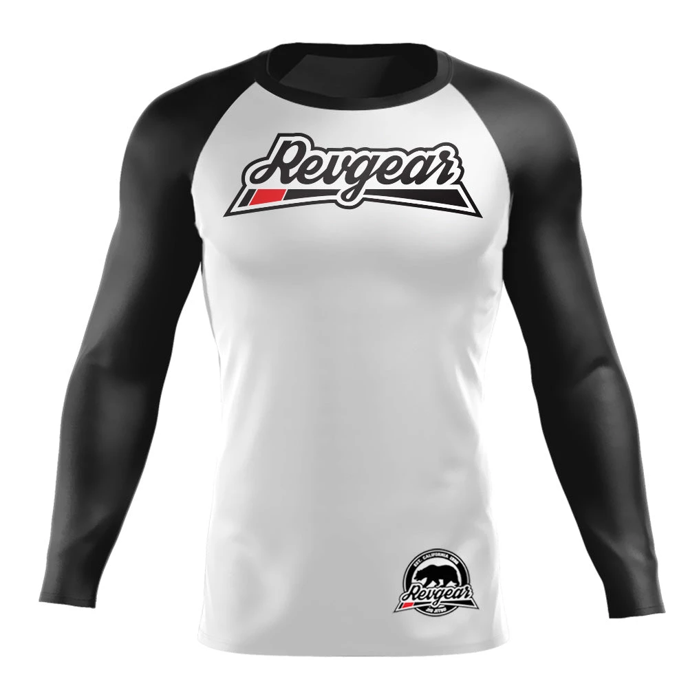 Rashguards Revgear Long Sleeve Rashguard - White 3 Rashguards Revgear Long Sleeve Rashguard - White