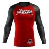 Revgear Long Sleeve Rashguard - Red Rashguards 2 Revgear Long Sleeve Rashguard - Red Rashguards