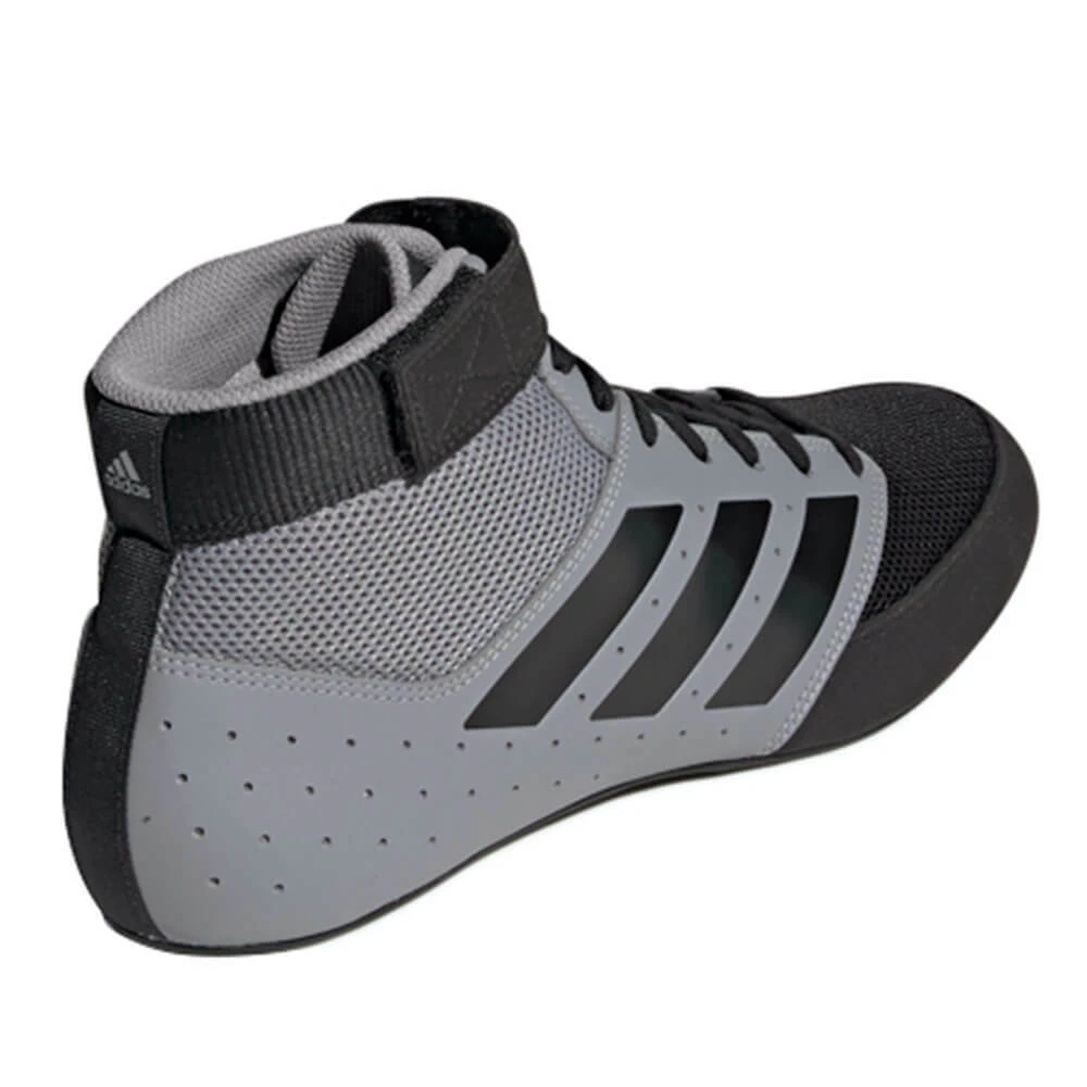 Adidas Mat Hog 2.0 Wrestling Boots Grey 5 Adidas Mat Hog 2.0 Wrestling Boots Grey