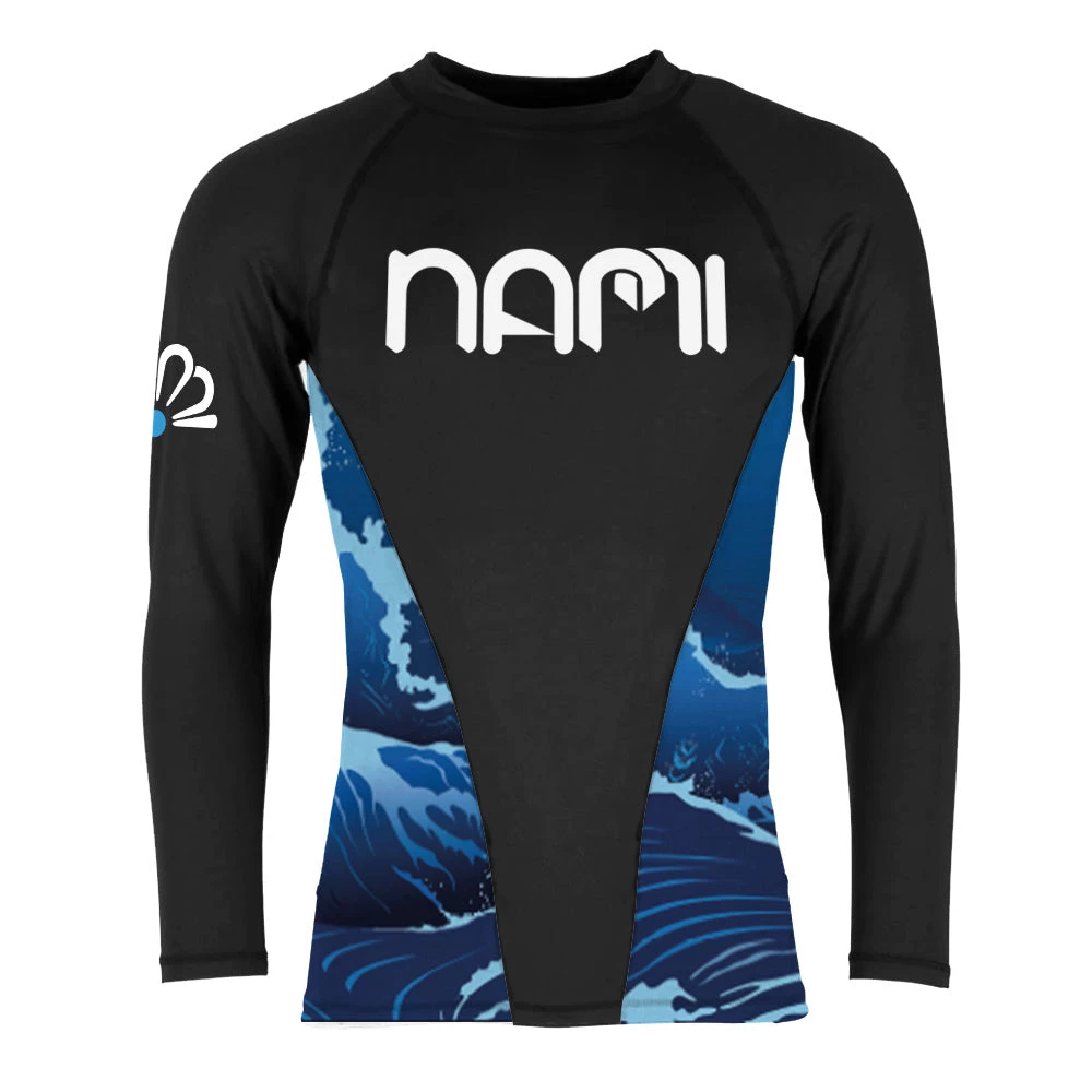 Rashguards NAMI UKIYO-E Rashguard (Sea) 3 Rashguards NAMI UKIYO-E Rashguard (Sea)