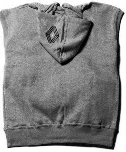Union Boxing Sleeveless Hoodie - Grey