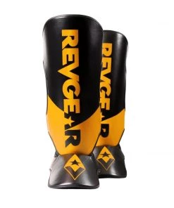 Revgear Pinnacle Shin Guards - Black/Gold