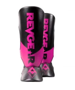 Revgear Pinnacle Shin Guards - Black/Pink
