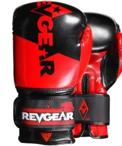 Revgear Pinnacle Boxing Gloves- Red/Black