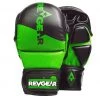 FIGHT GLOVES Revgear PINNACLE MMA SPARRING GLOVES - BLACK/GREEN 2 FIGHT GLOVES Revgear PINNACLE MMA SPARRING GLOVES - BLACK/GREEN