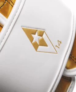 FIGHT GLOVES Revgear Pinnacle Boxing Gloves- White Gold