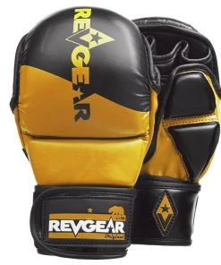 Revgear PINNACLE MMA SPARRING GLOVES - BLACK/GOLD