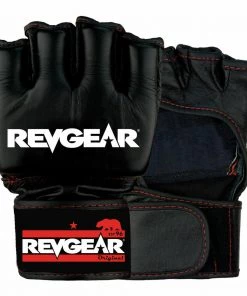 FIGHT GLOVES Revgear Pro Series Challenger 2 MMA Gloves - 4oz Competition Black