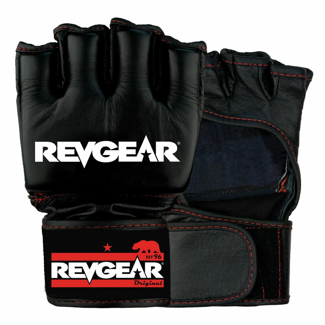 FIGHT GLOVES Revgear Pro Series Challenger 2 MMA Gloves - 4oz Competition Black 3 FIGHT GLOVES Revgear Pro Series Challenger 2 MMA Gloves - 4oz Competition Black