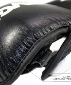 REVGEAR PRO SERIES MS1 MMA TRAINING AND SPARRING GLOVE - BLACK FIGHT GLOVES