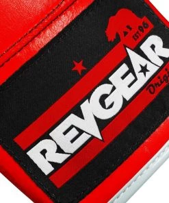 FIGHT GLOVES Revgear Professional Competition Boxing Gloves - Red/White 8 FIGHT GLOVES Revgear Professional Competition Boxing Gloves - Red/White
